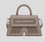 BOLSO BANDOLERA DE PIEL PEQUEÑO IKON K gris ceniza